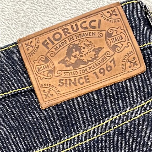 NEW Fiorucci 31, 12 Skinny Blue Jeans Made in Italy (FLAWS) - Picture 13 of 16